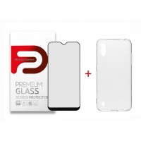 Комплект ArmorStandart для Samsung A01 (A015) (Захисне скло Full Glue + Панель Air Series) (ARM58047)