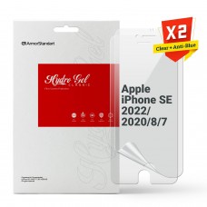 Набір гідрогелевої плівки ArmorStandart Clear + Anti-Blue для Apple iPhone SE 2022/2020/8/7 (ARM66833)