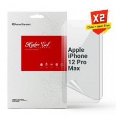 Набір гідрогелевої плівки ArmorStandart Clear + Anti-Blue для Apple iPhone 12 Pro Max (ARM66824)