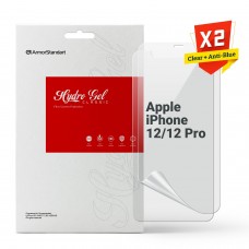 Набір гідрогелевої плівки ArmorStandart Clear + Anti-Blue для Apple iPhone 12/12 Pro (ARM66825)