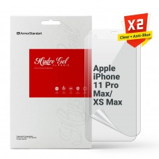 Набір гідрогелевої плівки ArmorStandart Clear + Anti-Blue для Apple iPhone 11 Pro Max/XS Max (ARM66827)