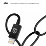 Кабель ArmorStandart AMQGJ2BL Lightning to USB-C Cable 1.2m black (ARM64374)