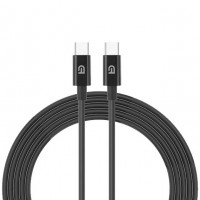 Кабель ArmorStandart ABMM093BL USB-C to USB-C Cable 1.2m black (ARM64371)