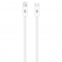 Кабель ArmorStandart AMQKJ3ZM Type-C to Lightning 1m White (ARM72697)