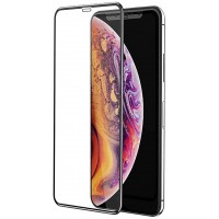 Захисне скло Baseus 0.3mm Full-Screen Frosted для iPhone 11 Pro Max/XS Max Black (SGAPIPH65-KM01)