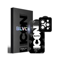 Захисне скло ArmorStandart Supreme Plus Black Icon для Apple iPhone 14 Pro (ARM68063)