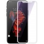 Захисне скло Baseus 0.3mm Silk-Screen 3D Arc для iPhone X/XS White (SGAPIPHX-A3D02)