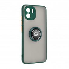 Панель ArmorStandart Frosted Matte Ring для Xiaomi Redmi A2 Dark Green (ARM68375)