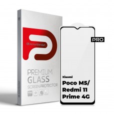 Захисне скло ArmorStandart Pro для Xiaomi Poco M5/Redmi 11 Prime 4G Black (ARM62955)