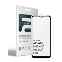Захисне скло ArmorStandart Full Glue HD для Samsung A13 4G/ M13 4G/ A13 5G/ M13 Black (ARM66048)