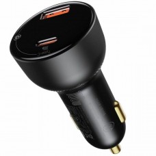 АЗП Baseus Superme Digital Display PPS Dual Quick Charger Car Charger Black (CCZX-01)