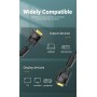 Кабель Vention VGA(3+6) Male to Male Cable with ferrite cores 1.5M Black (DAEBG) (DAEBG)