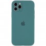 Чохол для смартфона Silicone Full Case AA Camera Protect for Apple iPhone 11 Pro Max кругл 46,Pine Green (FullAAKPi11PM-46)