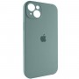 Чохол для смартфона Silicone Full Case AA Camera Protect for Apple iPhone 15 46,Pine Green (FullAAi15-46)