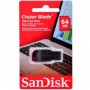 Flash SanDisk USB 2.0 Cruzer Blade 64Gb Black/Red (SDCZ50-064G-B35)