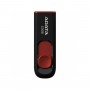 Flash A-DATA USB 2.0 C008 64Gb Black/Red (AC008-64G-RKD)