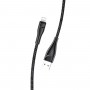 Кабель Usams US-SJ394 U41 Lightning Braided Data and Charging Cable 2m Black (SJ394USB01)