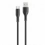 Кабель Usams US-SJ501 U68 Type-C Charging & Data Cable 1m Black (SJ501USB01)