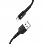 Кабель HOCO X30 Star Charging data cable for iP Black (6957531091110)