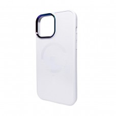 Чохол для смартфона AG Glass Sapphire MagSafe Logo for Apple iPhone 15 Pro Max White (AGSappiP15PMWhite)