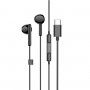 Навушники HOCO M93 Type-C Joy wire-controlled digital earphones with microphone Black (6931474778819)