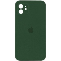 Чохол для смартфона Silicone Full Case AA Camera Protect for Apple iPhone 12 40,Atrovirens (FullAAi12-40)