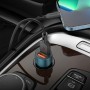 Автомобільний зарядний пристрій BOROFONE BZ19 Wisdom dual port car charger set(iP) Sapphire Blue (BZ19LSU)