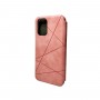 Чохол-книжка для смартфона Dekker Geometry for Poco X5 Pro 5G Pink (GeoPocoX5P5GPink)