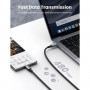 Кабель UGREEN US316 USB-C to USB-C 2.0 Cable 100W Alu Case with Braid 1.5m (Space Gray) (UGR-70428) (UGR-70428)