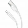 Кабель Usams US-SJ266 U18 Round lightning Cable 1m White (SJ266USB02)