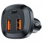 Автомобільний зарядний пристрій ACEFAST B9 66W(2USB-A+USB-C) three port metal car charger (AFB9)