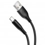 Кабель Usams US-SJ267 U18 Round Type-c Cable 1m Black (SJ267USB01)