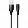 Кабель Usams US-SJ267 U18 Round Type-c Cable 1m Black (SJ267USB01)