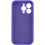 Чохол для смартфона Silicone Full Case AA Camera Protect for Apple iPhone 15 Pro 22,Dark Purple (FullAAi15P-22)