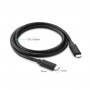 Кабель UGREEN US286 USB-C 2.0 M/M Cable 2m (Black) (UGR-10306) (UGR-10306)