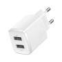 Мережевий зарядний пристрій Baseus Compact Charger 2U 10.5W EU White (CCXJ010202)