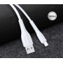 Кабель Usams US-SJ365 U35 Micro Charging Cable 1M White (SJ365USB02)