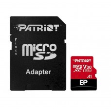 microSDXC (UHS-1 U3) Patriot EP Series 1Тb class 10 V30 (R-100MB/s, W-80MB/s) (adapter SD) (PEF1TBEP31MCX)