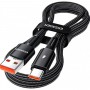 Кабель Essager Sunset USB A to Type C 120W USB Charging Cable 2m black (EXC120-CGA01-P) (EXC120-CGA01-P)