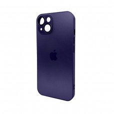 Чохол для смартфона AG Glass Matt Frame Color Logo for Apple iPhone 14 Deep Purple (AGMattFrameiP14Purple)