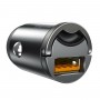 Автомобільний зарядний пристрій Baseus Tiny Star Mini Quick Charge Car Charger USB Port 30W Gray (VCHX-A0G)