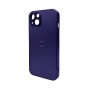 Чохол для смартфона AG Glass Matt Frame Color Logo for Apple iPhone 13 Deep Purple (AGMattFrameiP13Purple)