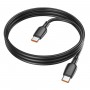 Кабель BOROFONE BX93 Super power 100W fast charging data cable Type-C to Type-C Black (BX93CCB)