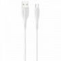 Кабель Usams US-SJ372 U38 Type-C Charging and Data Cable 1m White (SJ372USB02)