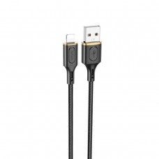 Кабель HOCO X95 Goldentop charging data cable iP Black (6931474794383)