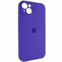 Чохол для смартфона Silicone Full Case AA Camera Protect for Apple iPhone 14 22,Dark Purple (FullAAi14-22)