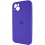 Чохол для смартфона Silicone Full Case AA Camera Protect for Apple iPhone 14 22,Dark Purple (FullAAi14-22)