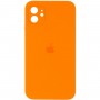 Чохол для смартфона Silicone Full Case AA Camera Protect for Apple iPhone 11 кругл 52,Orange (FullAAKPi11-52)