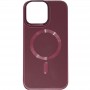 Шкіряний чохол Bonbon Leather Metal Style with MagSafe для Apple iPhone 13 Pro (6.1