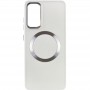 TPU чохол Bonbon Metal Style with MagSafe для Samsung Galaxy S22